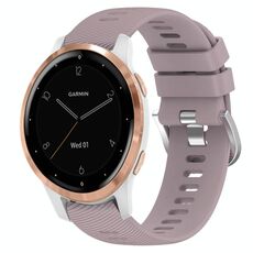 Per cinturino in silicone a tinta unita Garminmove3S da 18 mm (Roland Purple)