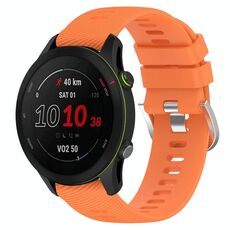 Per cinturino in silicone a tinta unita GarminActive S 18 mm (arancione)