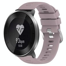 Cinturino per orologio in silicone a tinta unita For Honor S1 da 18 mm (Roland Purple)