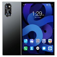 Tablet P10 4G LTE, 10,1 pollici, 4GB+32GB, Android 8.1 MTK6750 Octa Core, supporto Dual SIM, WiFi, Bluetooth, GPS (nero)