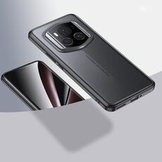 Per Honor Magic6 RSR Porsche Design Armor Custodia rigida in TPU trasparente per PC (nero opaco)