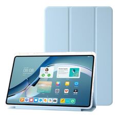 Per Huawei MatePad Pro 13.2 2023 Custodia tablet in pelle tripla acrilica trasparente (blu ghiaccio)