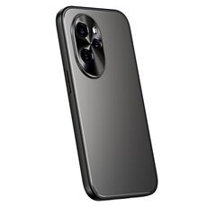 Per Honor 100 Pro R-JUST RJ-61 Galvanotecnica TPU satinato + custodia per PC (grigio)
