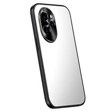 Per Honor 100 R-JUST RJ-61 Galvanotecnica TPU satinato + Custodia per PC (Argento)