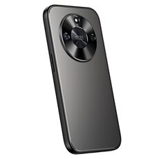 Per Honor X50 R-JUST RJ-61 Galvanotecnica TPU satinato + custodia per PC (grigio)