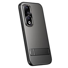 Per Honor 90 R-JUST RJ-61 Galvanotecnica TPU satinato + custodia per PC con supporto (grigio)