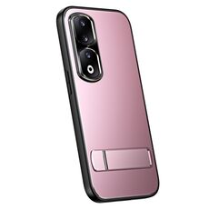 Per Honor 90 R-JUST RJ-61 Galvanotecnica TPU satinato + custodia per PC con supporto (rosa)