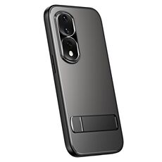 Per Honor 80 R-JUST RJ-61 Galvanotecnica TPU satinato + custodia per PC con supporto (grigio)