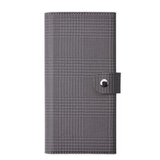 Per iPhone 15 ViLi GHA Series Antiurto MagSafe RFID Custodia in pelle con chiusura orizzontale per attrazione (Grigio)