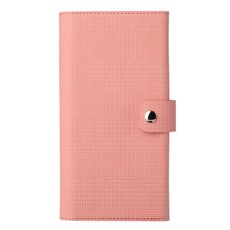 Per iPhone 15 Pro ViLi GHA Series Custodia antiurto MagSafe RFID in pelle con chiusura orizzontale (rosa)