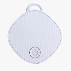 Dispositivo anti-smarrimento della chiave per animali domestici con posizionamento globale Localizzatore GPS Bluetooth intelligente (bianco)