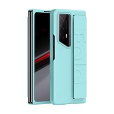 Custodia per telefono con cover posteriore con impugnatura elastica per polso Honor Magic V2 RSR (verde)