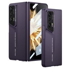Custodia per telefono ultrasottile a copertura totale per Honor Magic V GKK Integrated Blade (viola)