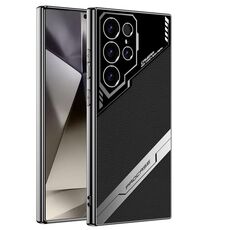 Custodia antiurto in pelle GKK Esports per Samsung Galaxy S24 Ultra 5G (nera)