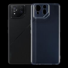Per Asus ROG Phone 8 Custodia per telefono in TPU trasparente ultrasottile