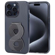 Per iPhone 15 Pro Custodia pieghevole per telefono TGVIS Art Series (nera)
