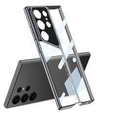 Custodia per telefono galvanica GKK Blade Phantom per Samsung Galaxy S24 Ultra 5G (nera)