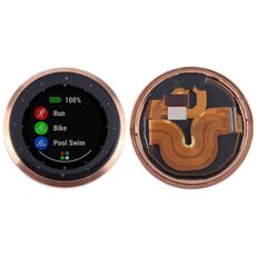 Per Garmin Vivoactive 4S Schermo LCD originale con digitalizzatore assemblaggio completo (Oro)