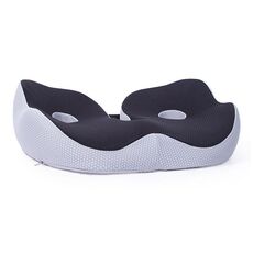 Cuscino per sedia traspirante in memory foam per ufficio sedentario Cuscino per sedile anca (nero)