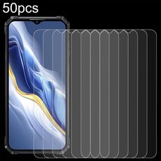 Per OUKITEL WP36 50 pezzi 0,26 mm 9H 2,5D pellicola in vetro temperato