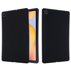 Custodia per tablet antiurto in silicone liquido di colore puro per Samsung Galaxy Tab S6 Lite 2024 (nero)