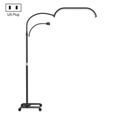 HD-G63X Lampada da terra con regolazione remota a LED Lampada lunare per manicure e ciglia (spina americana)
