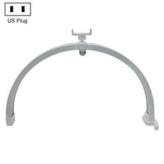 Lampada per nail art con controllo tattile a LED pieghevole M12X a mezzaluna, lunghezza: 56 cm (spina americana)