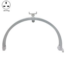 Lampada per unghie pieghevole M12X a LED a mezzaluna con controllo touch, lunghezza: 56 cm (spina UK)