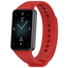 Per cinturino per orologio in TPU tinta unita Honor Band 9 (rosso)