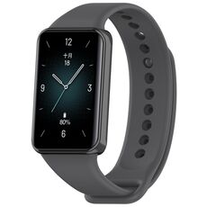 Per cinturino per orologio in TPU tinta unita Honor Band 9 (grigio scuro)