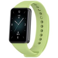 Cinturino per orologio in TPU tinta unita per Honor Band 9 (lime)