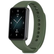 Per cinturino per orologio in TPU tinta unita Honor Band 9 (verde scuro)