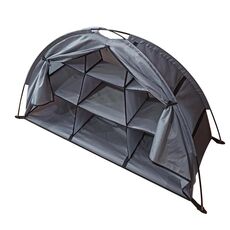 Scarpiera da campeggio pieghevole con 9 scomparti per tenda da viaggio per organizer per vestiti per camper (grigio)