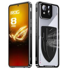 Custodia per telefono con raffreddamento in metallo per ASUS ROG Phone 8/8 Pro (nera)