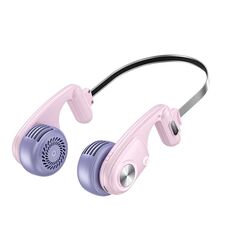 Ventilatore elettrico a collo sospeso MF086 (rosa viola)