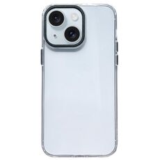 Per iPhone 15 Custodia per telefono antiurto trasparente in acrilico 2 in 1 (trasparente)