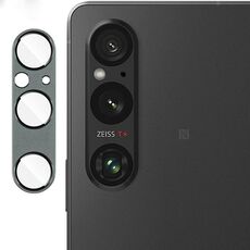 Per Sony Xperia 1 V IMAK Metal Armor Premium Pellicola protettiva per fotocamera (verde)