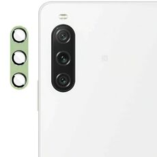 Per Sony Xperia 10 V IMAK Metal Armor Premium Pellicola protettiva per fotocamera (verde)