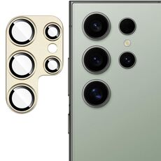 Per Samsung Galaxy S24 Ultra 5G IMAK Metal Armor Premium Pellicola protettiva per fotocamera (giallo)
