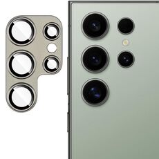 Per Samsung Galaxy S24 Ultra 5G IMAK Metal Armor Premium Pellicola protettiva per fotocamera (grigio)