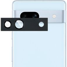 Per Google Pixel 7a IMAK Metal Armor Premium Pellicola protettiva per fotocamera (nero)