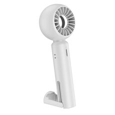 Mini ventilatore elettrico con supporto portatile e invisibile TGVIS (bianco)