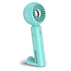 Mini ventilatore elettrico con supporto portatile e invisibile TGVIS (verde)