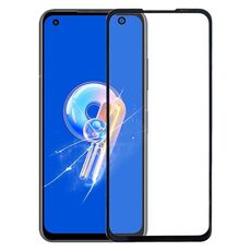 Per ASUS ZenFone 9 ZS696KS Lente in vetro esterna per schermo anteriore con adesivo OCA otticamente trasparente