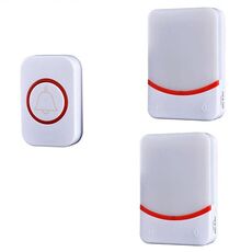 CMF1188-12 Campanello wireless domestico con alimentazione USB, telecomando, chiamante per campanello lampeggiante intelligente