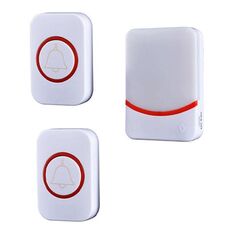 CMF1188-21 Campanello wireless domestico con alimentazione USB, telecomando, chiamante per campanello lampeggiante intelligente