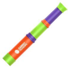 8X HD Telescopio per ravanello Messa a fuoco retrattile Giocattoli per l'educazione scientifica dei bambini (colore casuale)