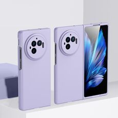 Custodia per telefono antiurto a copertura totale per vivo X Fold3 Skin Feel PC (viola Sakura)