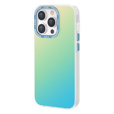 Custodia per telefono a colori sfumati serie TGVIS Grace per iPhone 14 Pro (oro spiaggia)
