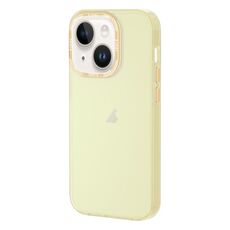 Per iPhone 14 Custodia per telefono a colori trasparente serie TGVIS Grace (oro)
